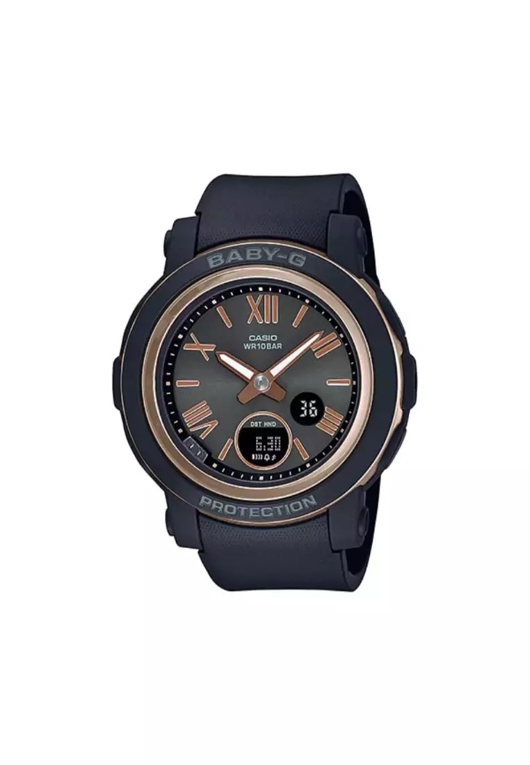 CASIO BABY-G BGA-290-1ADR BLACK RESIN STRAP MEN'S WATCH