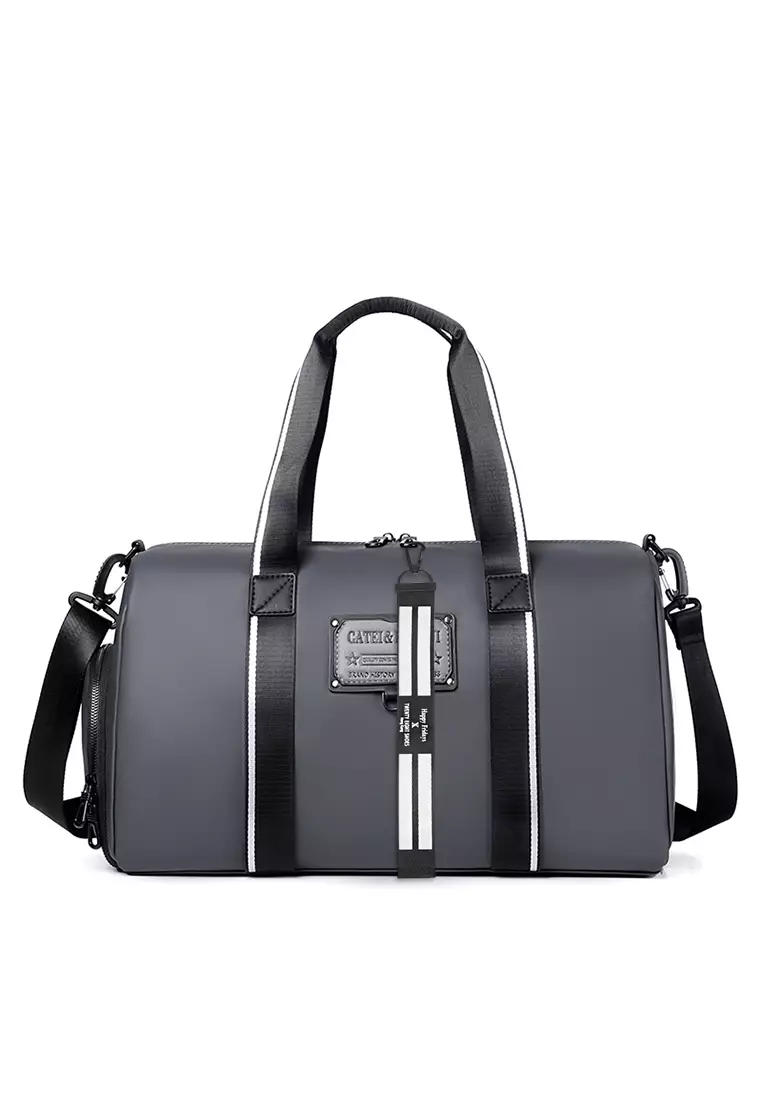 Pu leather duffle sale bag