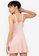 ZALORA BASICS pink Floral Trim Rib Skater Dress A67E8AA56F0447GS_2