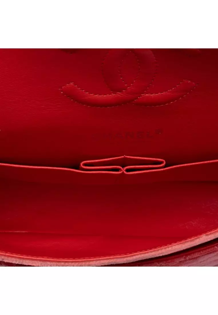 Pre-Loved Chanel Medium Classic Velvet Double Flap