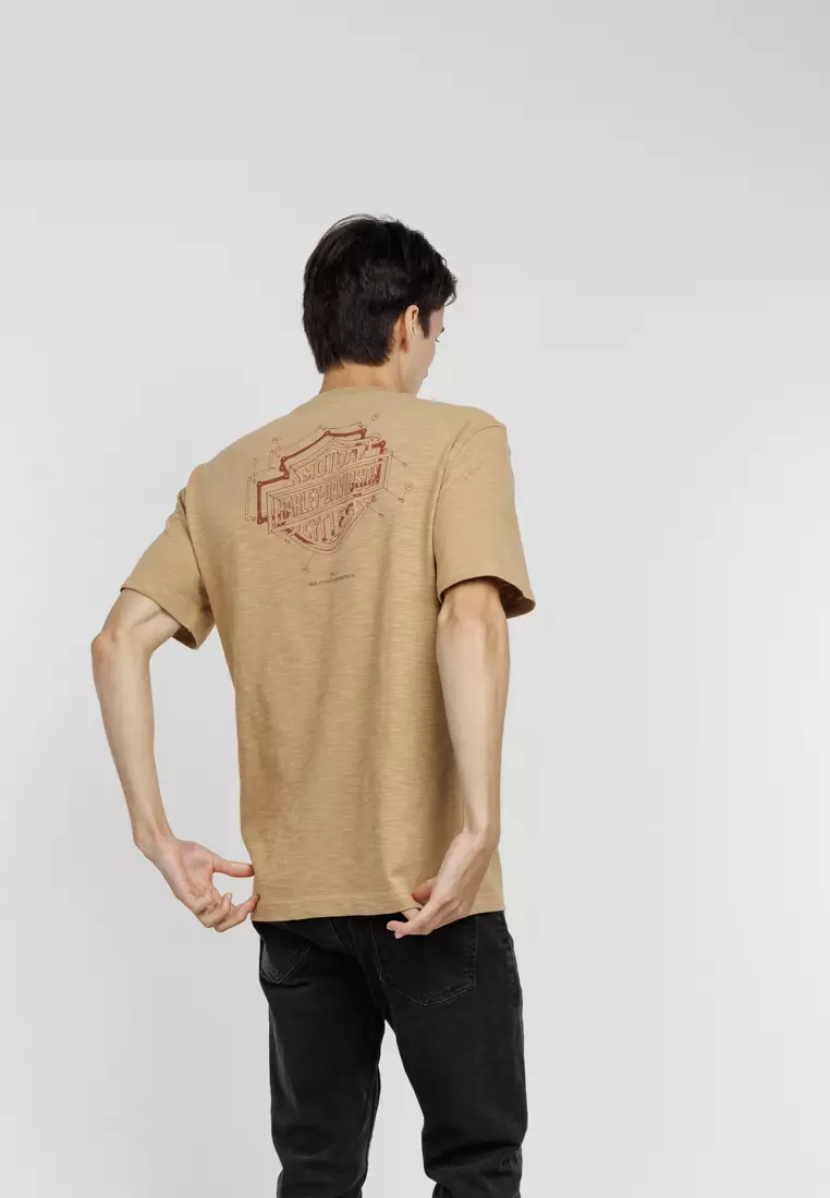 Harley-Davidson Bar & Shield 3D Pocket Tee