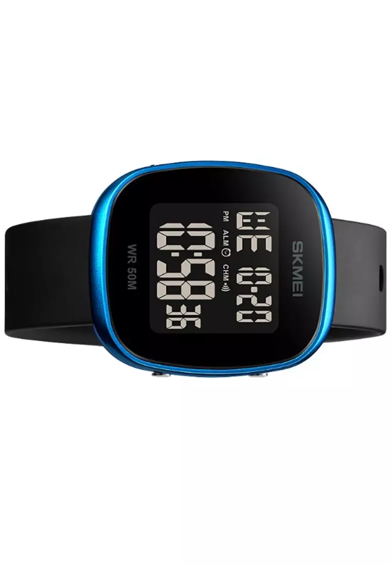 Jam Tangan Digital Pria Waterproof Many Function Strap Tali Material Silicone BY98 ORIGINAL