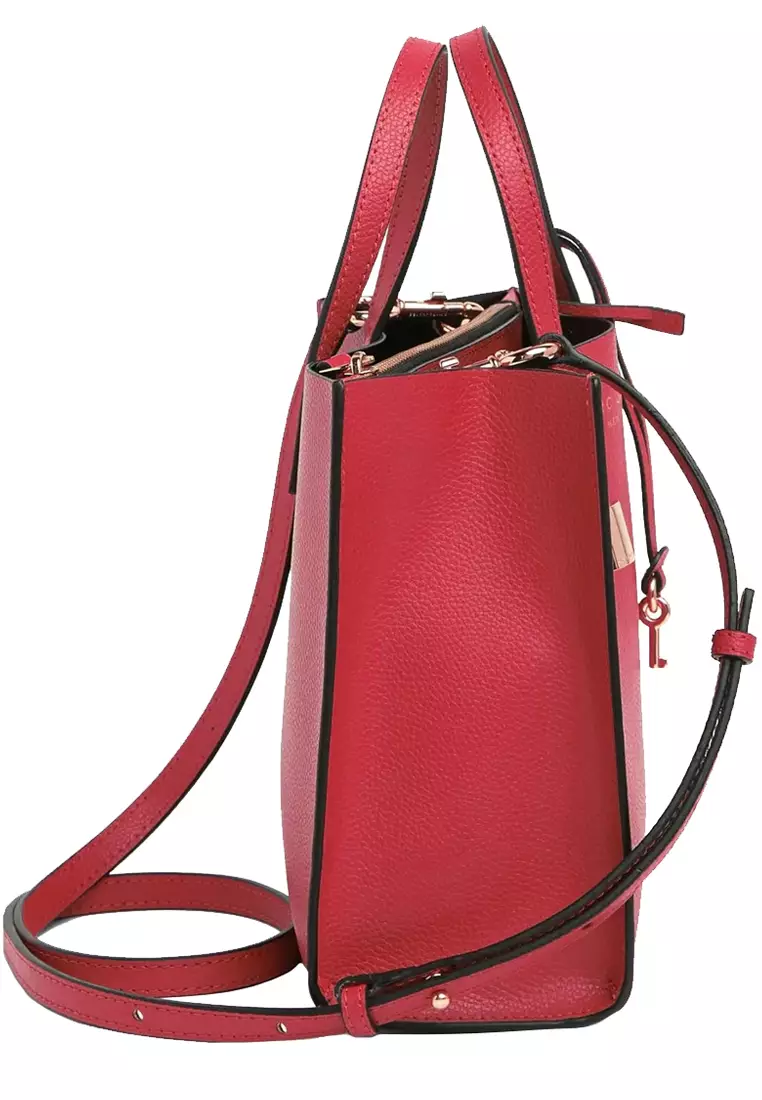 Mini Grind Tote Bag in Savvy Red M0015685