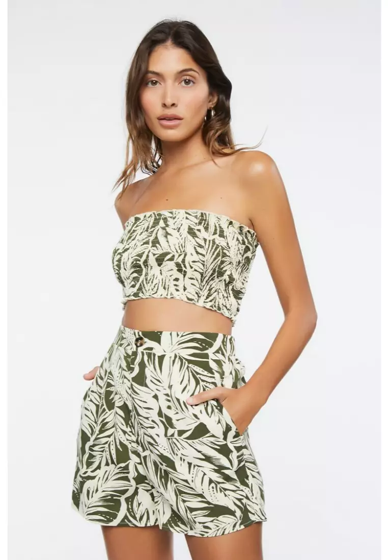 Leopard print shorts forever 21 deals