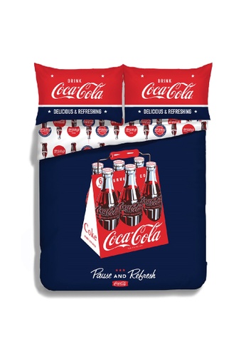 Casablanca Coca Cola 2020 Bedding Set, Coca Cola Bedding Queen