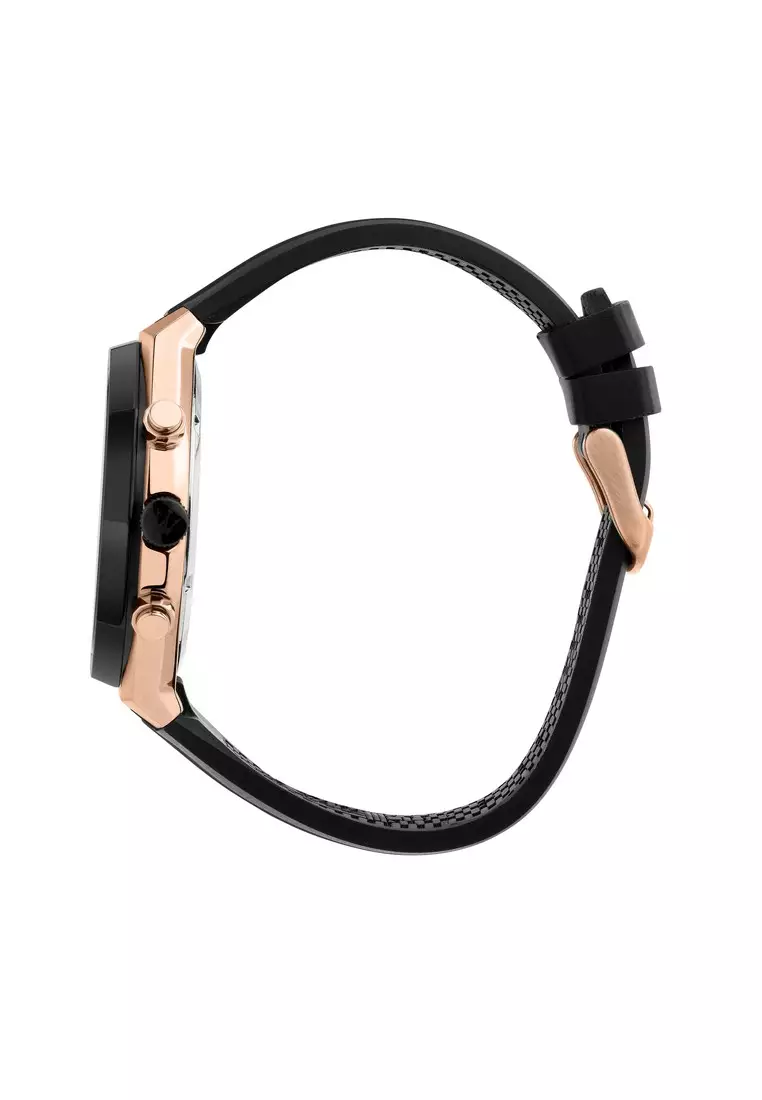 【2 Years Warranty】Maserati Stile 45mm Men's Chronograph Quartz Watch Luminous Dial Hands R8871642003 Japan Movement