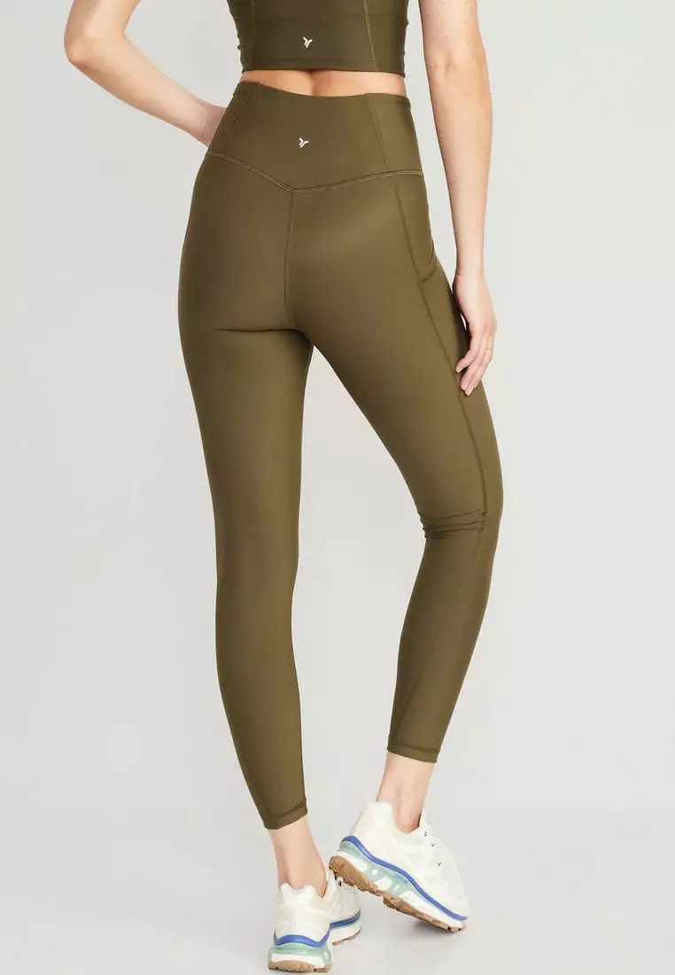 High-Waisted PowerSoft 7/8-Length Leggings