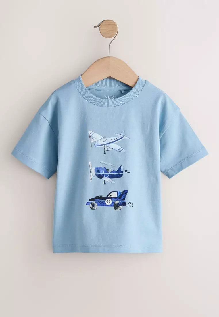 Short Sleeve Graphic T-Shirts 3 Pack