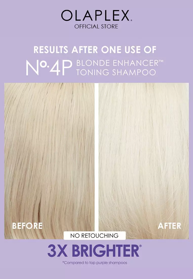 Olaplex No. 4P Blonde Enhancer Toning Shampoo 250ml