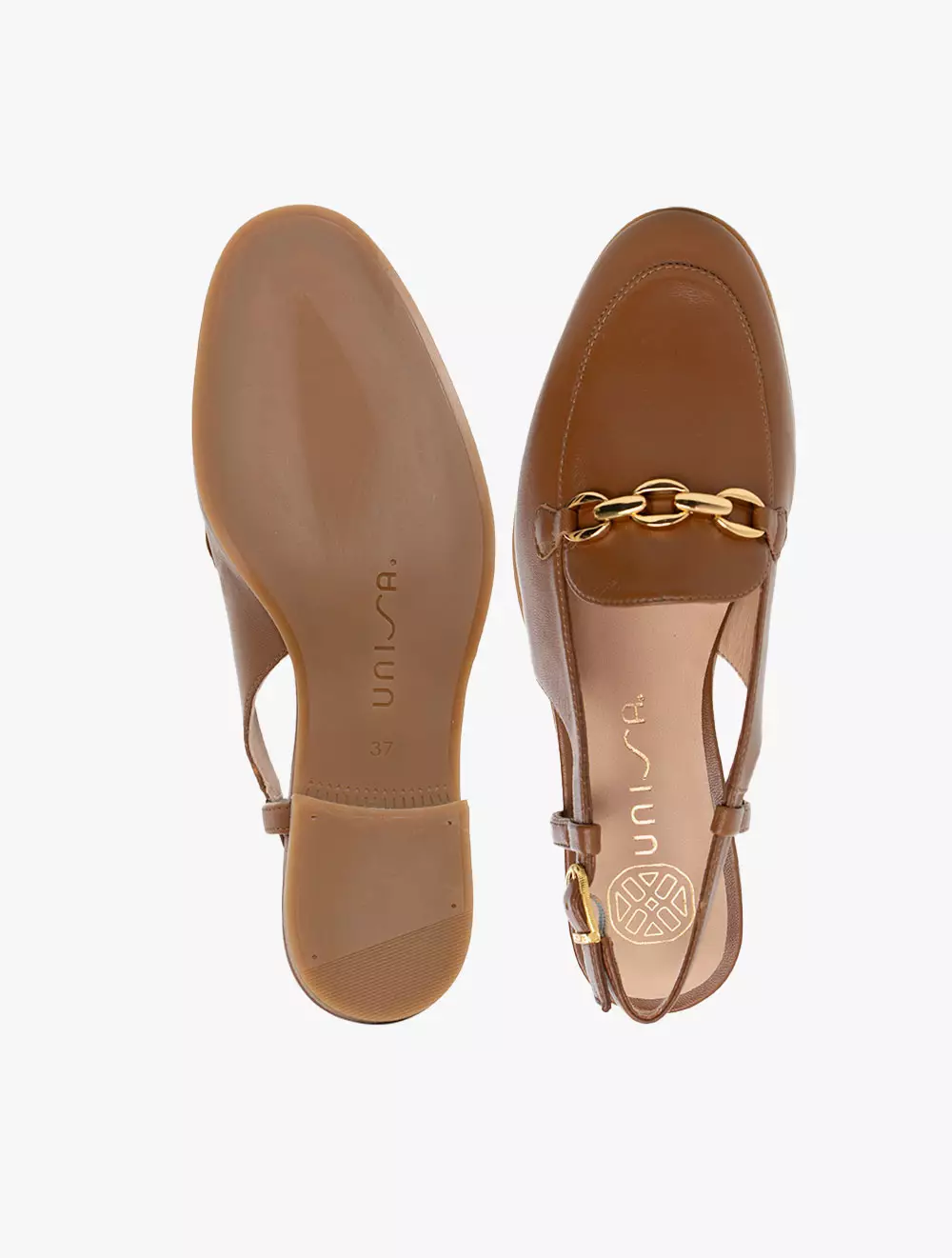 Unisa Dean Loafers - Brown