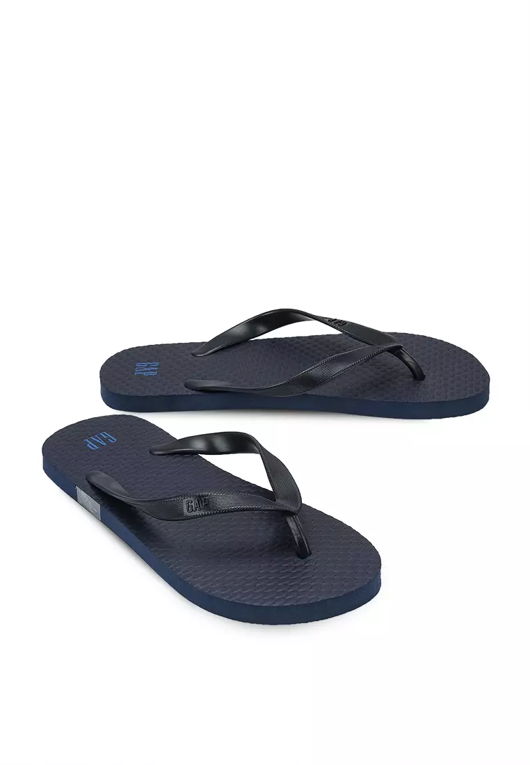 Gap black flip best sale flops