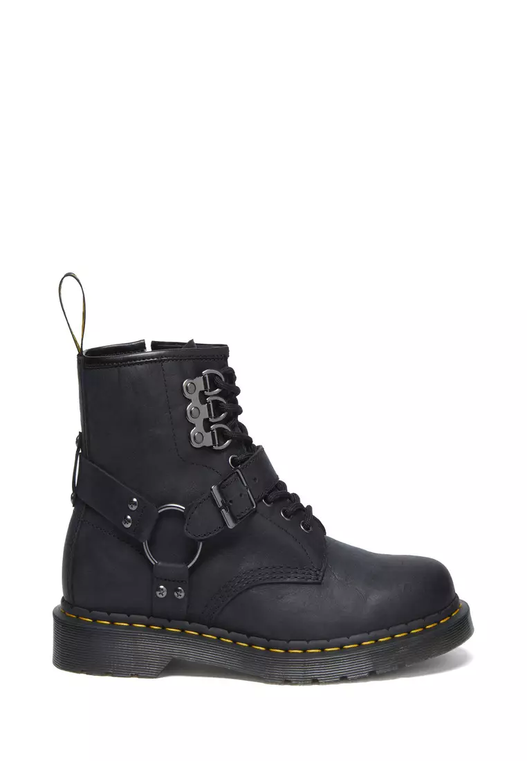 Discount on Dr. Martens  shoes - SKU: 1460 Hardware Antique Leather Lace Up Ankle Boots