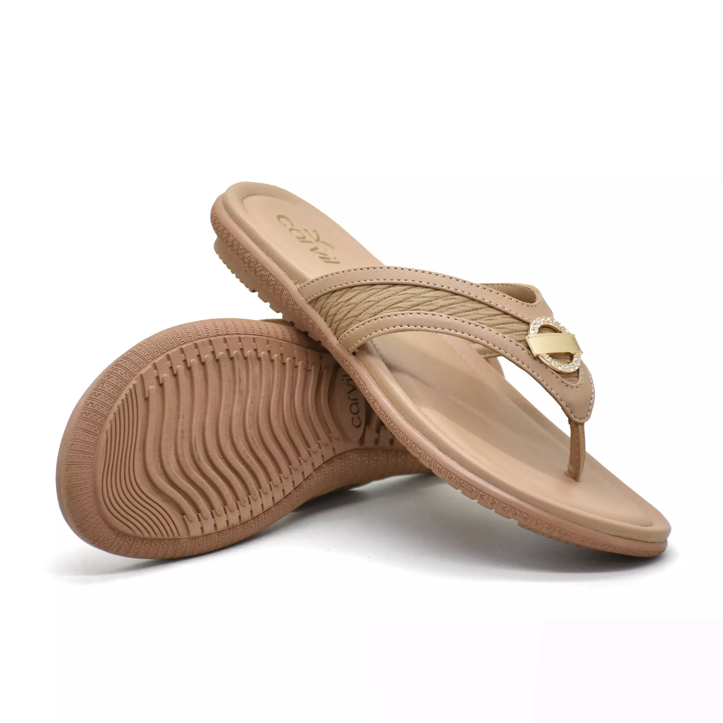 Carvil Sandal Wanita Vichi-01 L Mocca