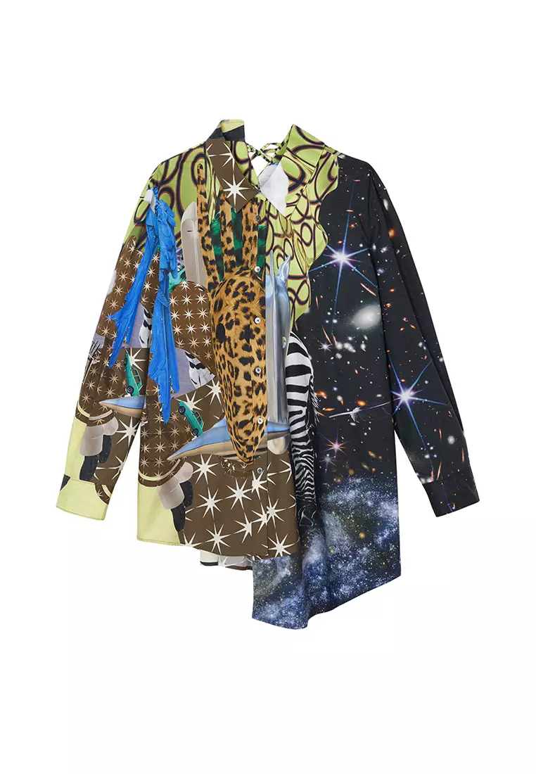 Long Sleeve Printed Shirt