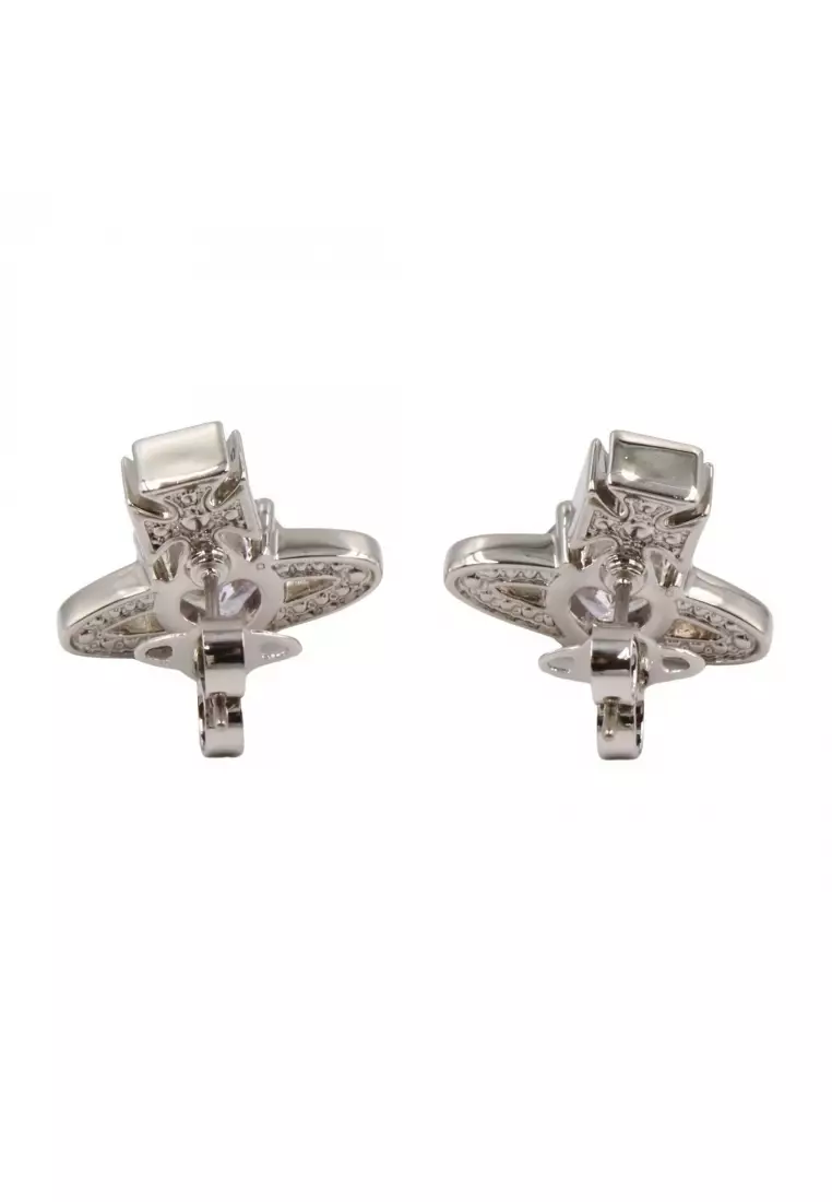 Pre-Loved Vivienne Westwood Ariella earrings earrings others Brass Silver