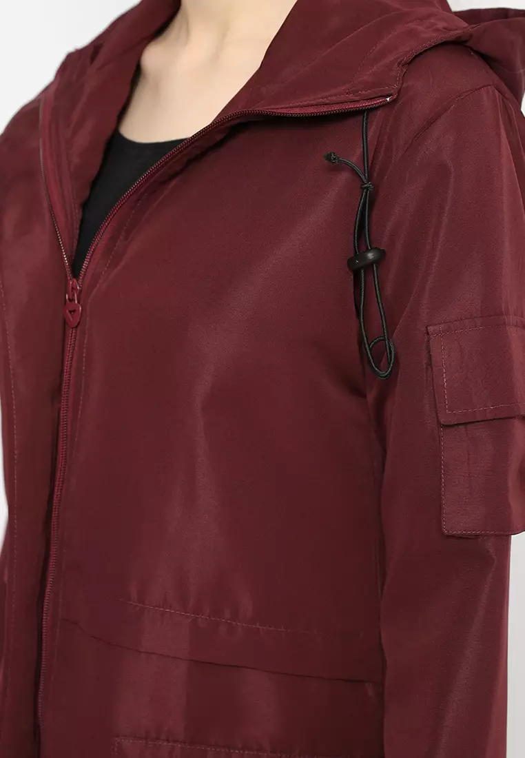 Celina Jacket Maroon