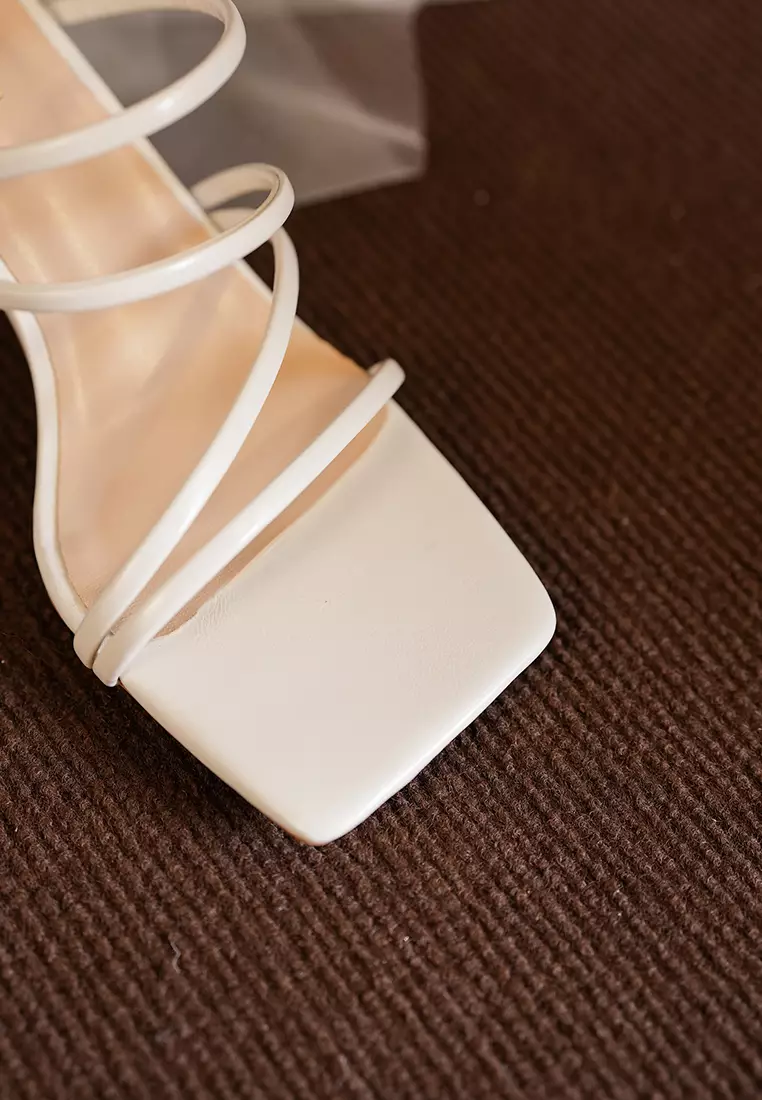 Twenty Eight Shoes 6CM PU Strap Spool Heel Sandals BY3365-4