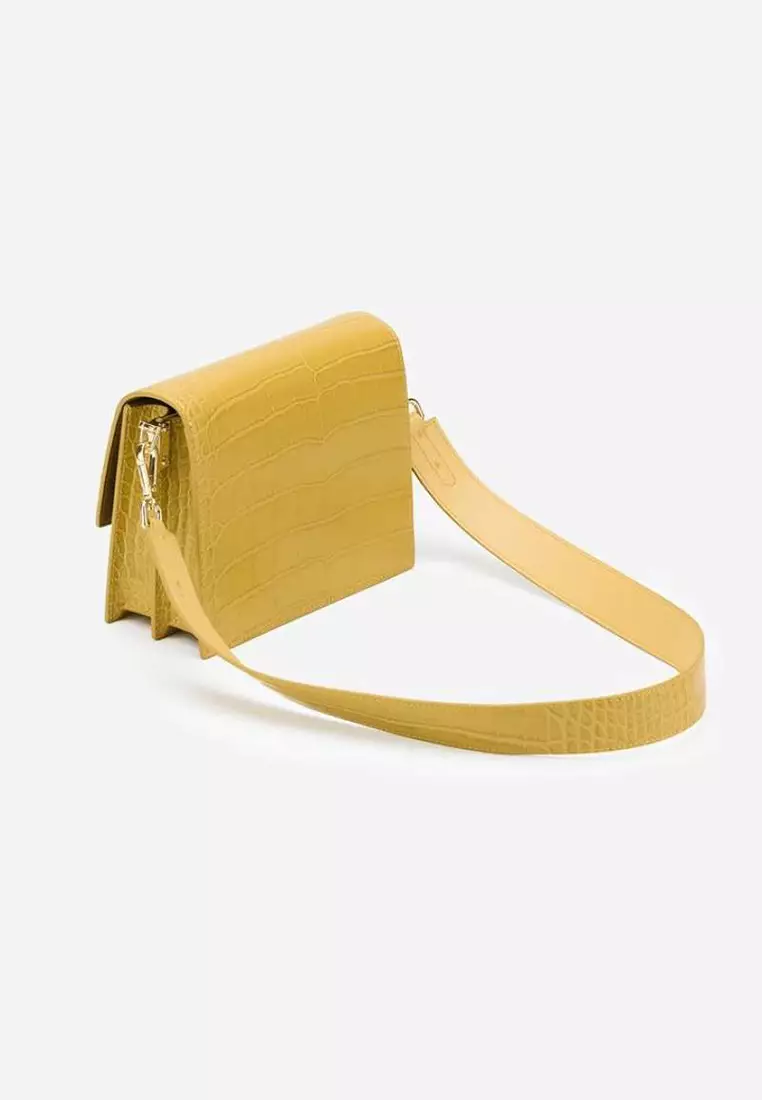 Grace Box Bag - Lime Green Lizard Online Shopping - JW Pei