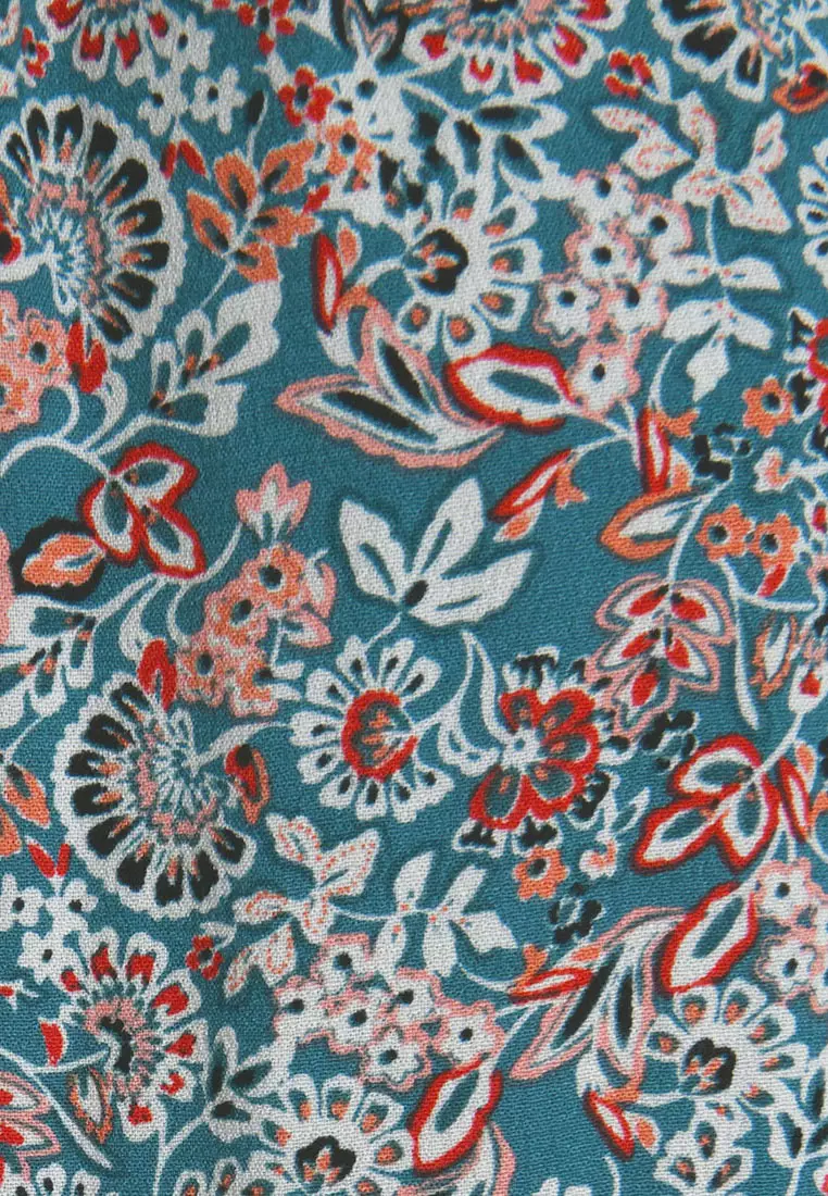 Cielo Halter Neck Printed Dress