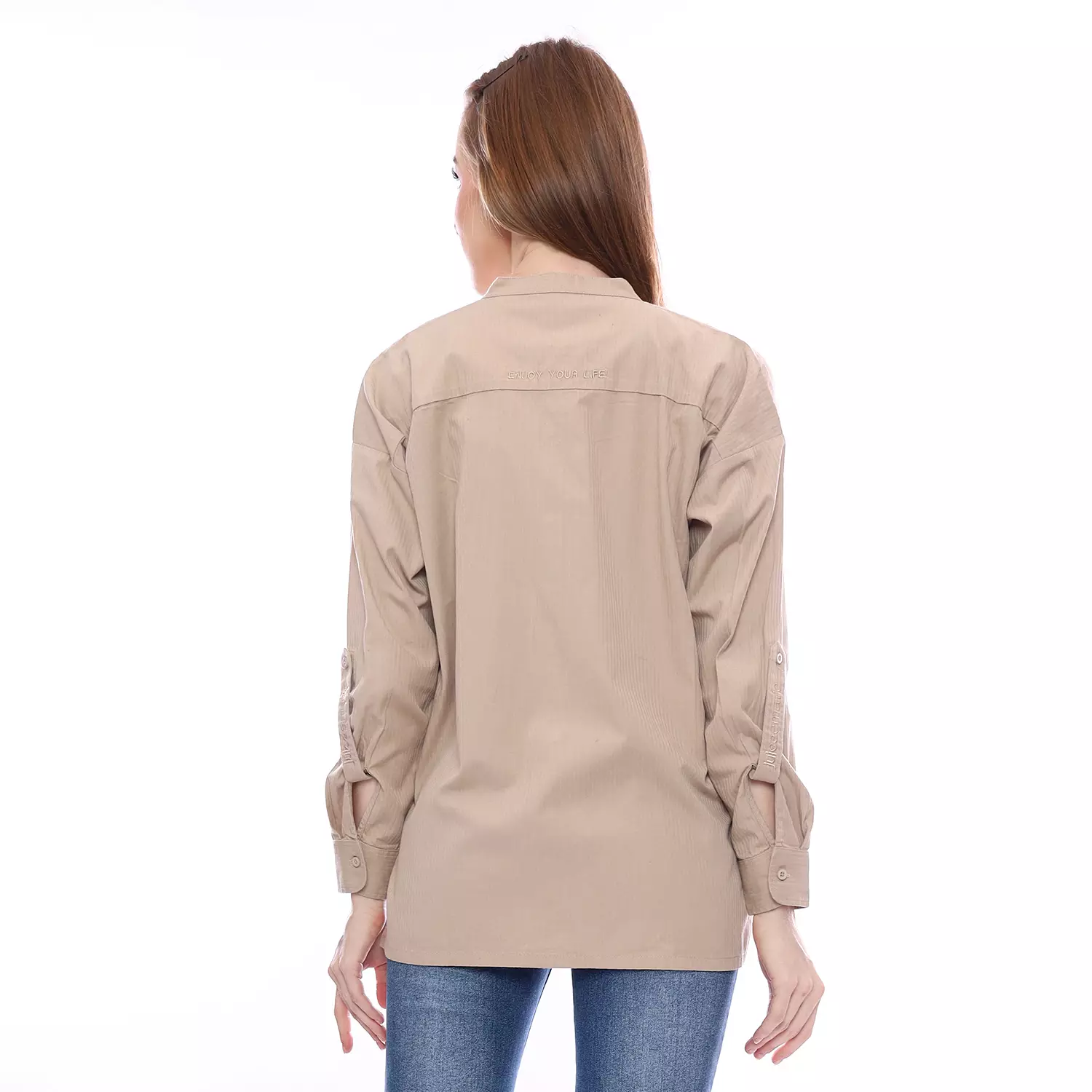 Juice Ematic Kemeja lengan panjang Wanita Kuning Pucat Faith Planet Surf