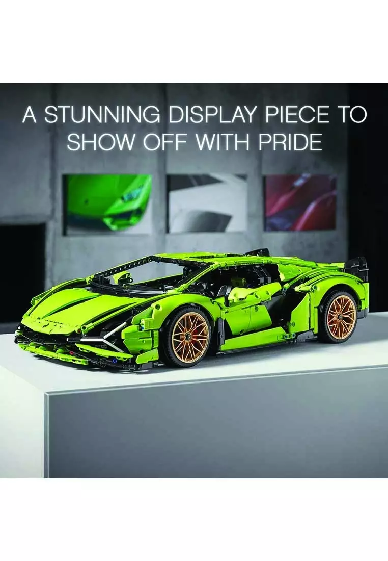 Technic 42115 Lamborghini Sián FKP 37, Age 18+, Building Blocks, 2020 (3696pcs)