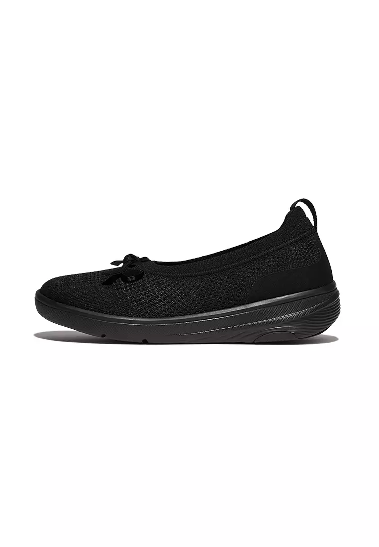 Super-q Bow Women Knit Ballerinas