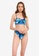 CALVIN KLEIN black and white and green and blue Lightly Lined Bralette - Calvin Klein Underwear FF452USF700116GS_4
