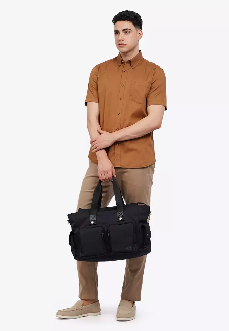 Regular Fit Short Sleeve Oxford Shirt