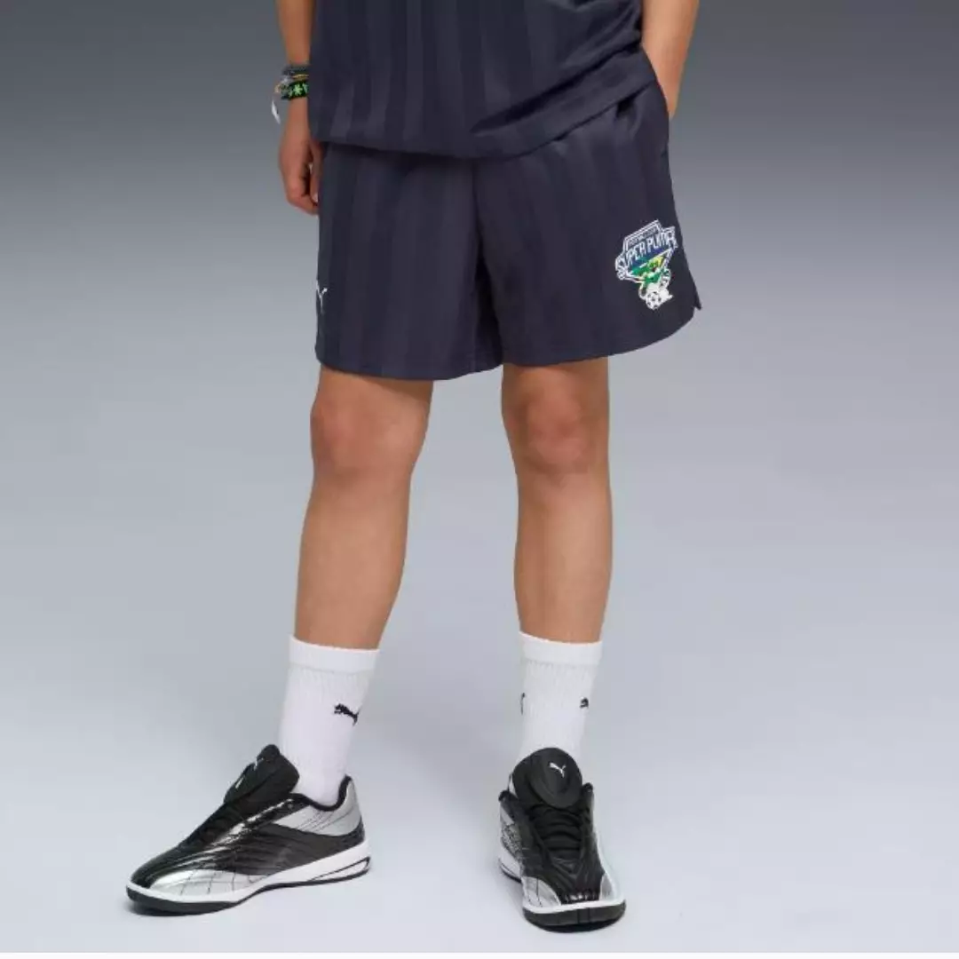 PUMA Super Puma Shorts Youth 63451616 - Celana Pendek Anak (Biru)