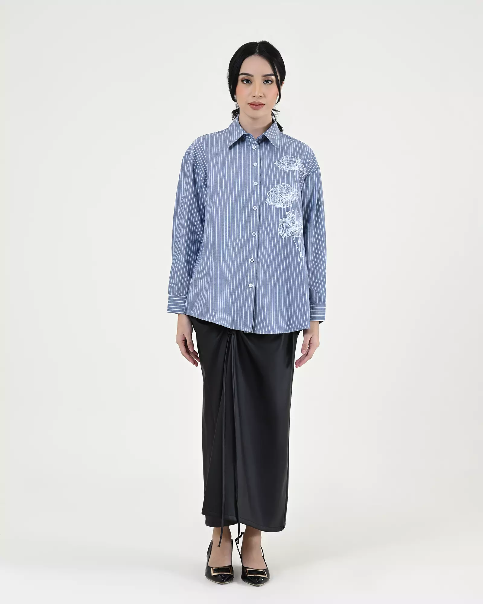 Geulis.id HURU SHIRT - Denim