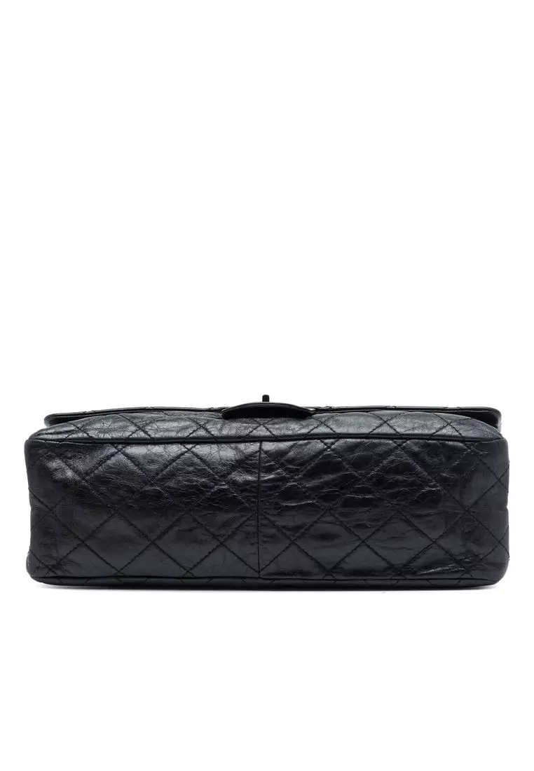 Pre-Loved Chanel Quilted Aged Calfskin Reissue 2.55 Double Flap 227
