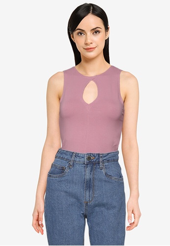 Cotton On Lara Keyhole Tank Top | ZALORA Malaysia