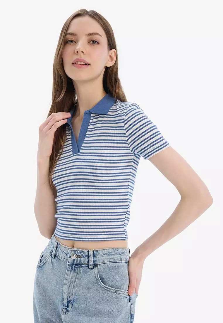 Striped Polo Shirt