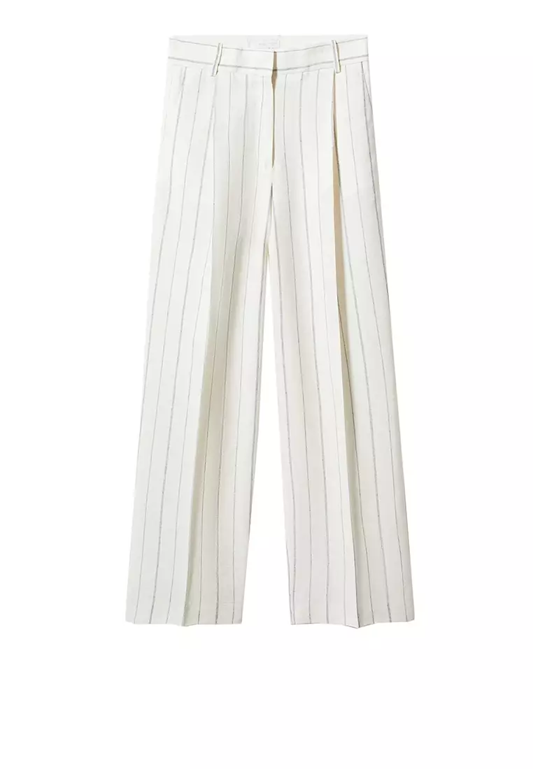 Striped Suit Trousers