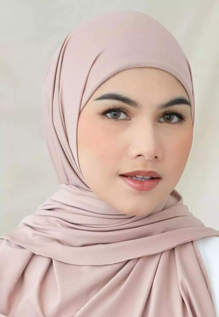 Rayna Instan Jersey (Hijab Instan Jersey) Soft Beige