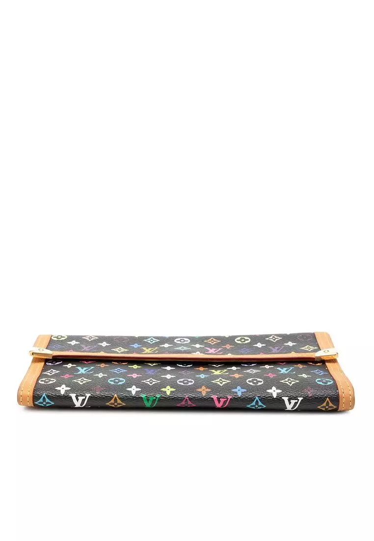 Pre-Loved Louis Vuitton Monogram Multicolore Porte Tresor International Wallet