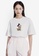URBAN REVIVO white Mickey Mouse Print Detail T-Shirt 85855AACAE8D93GS_1