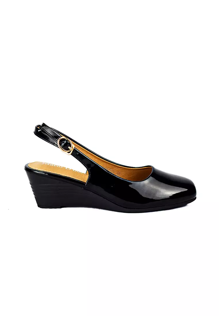 Discount on Mario D' boro Runway  shoes - SKU: Women's Wedge Sandals LX 26288 Black C49