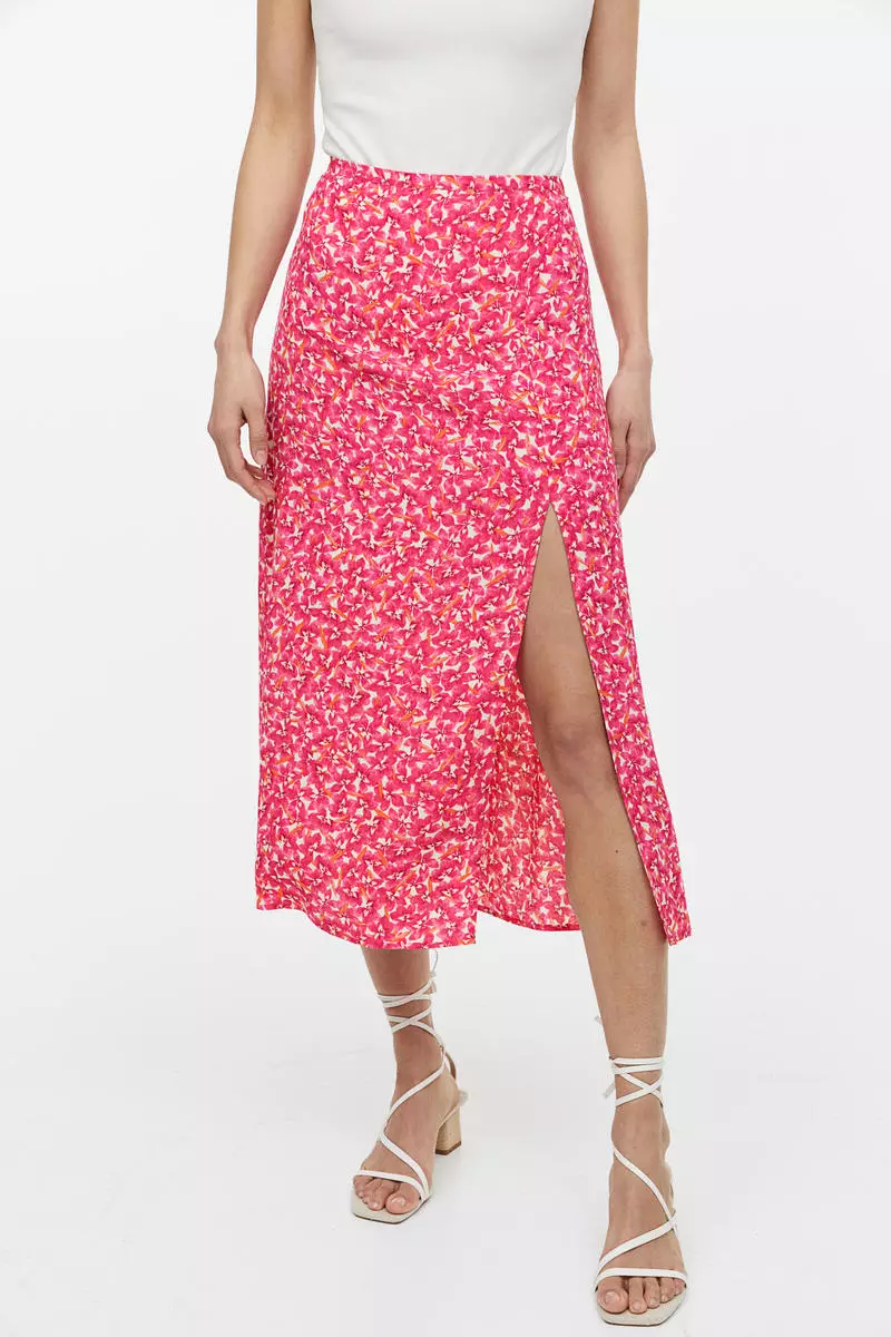 Crêpe skirt