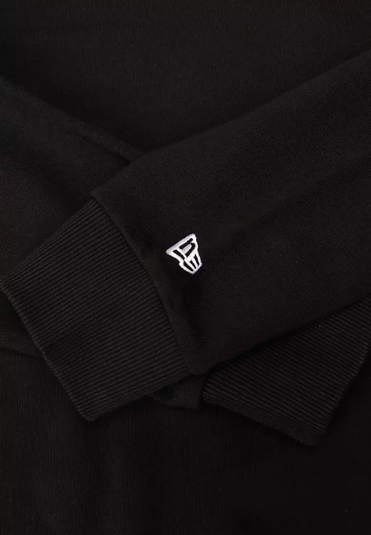 NE x Squid Game Black Graphic Oversized Hoodie