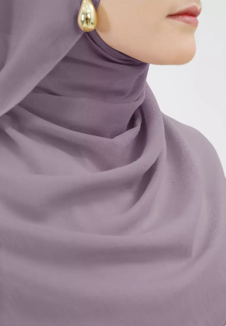 Cotton Bee - Ramya Shawl | Pashmina Viscose - Lilac Herb