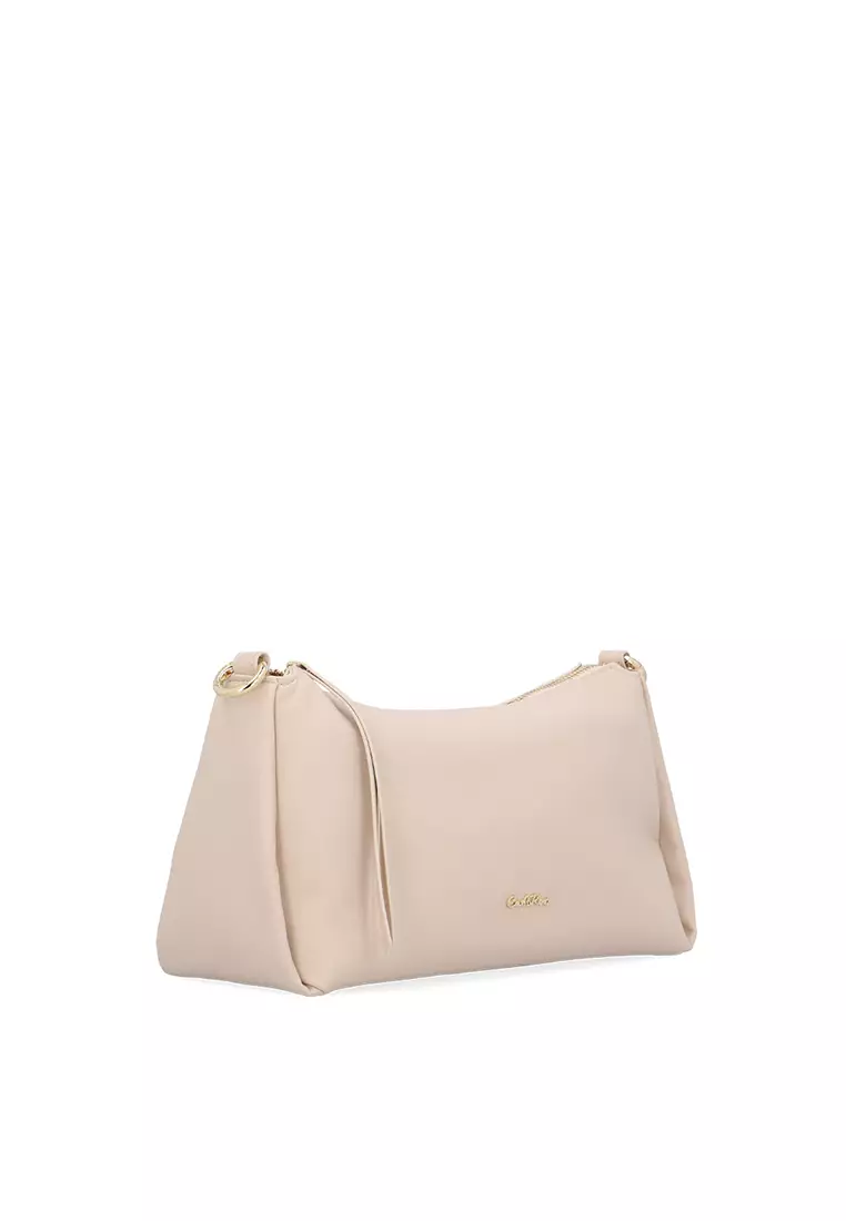 Nora Longline Crossbody Bag - Beige