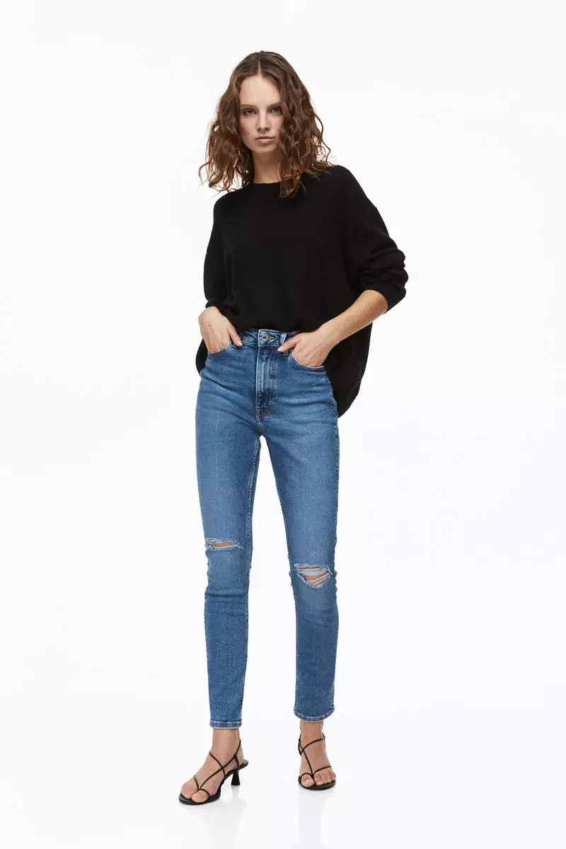 Buy H M Vintage Skinny High Jeans 2024 Online ZALORA Philippines