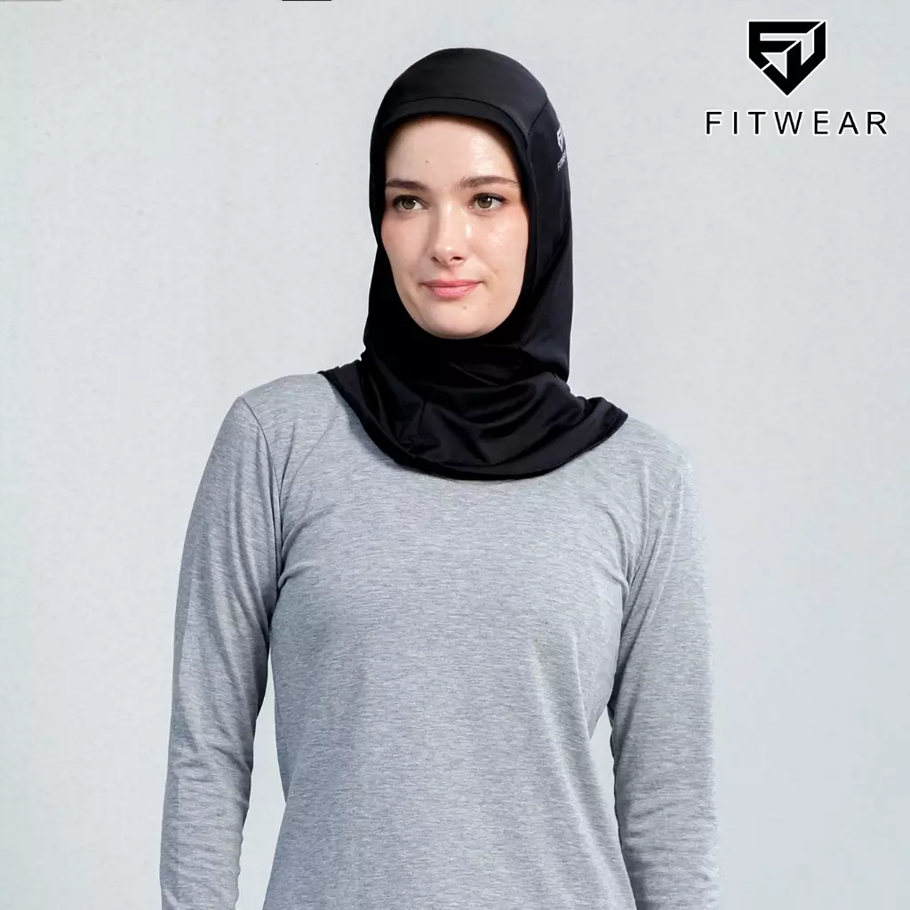 Fitwear Kerudung / Jilbab Olahraga Wanita MARYAM BREATHABLE HIJAB SPORT 