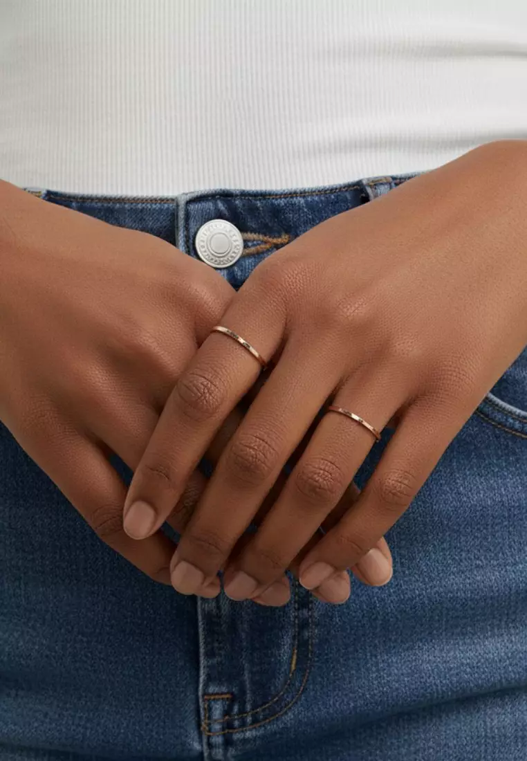 Rose Gold Simplicity Slim Ring