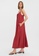 Vero Moda red Talia Strap Ankle Dress 0AD82AA0D1FEC0GS_4
