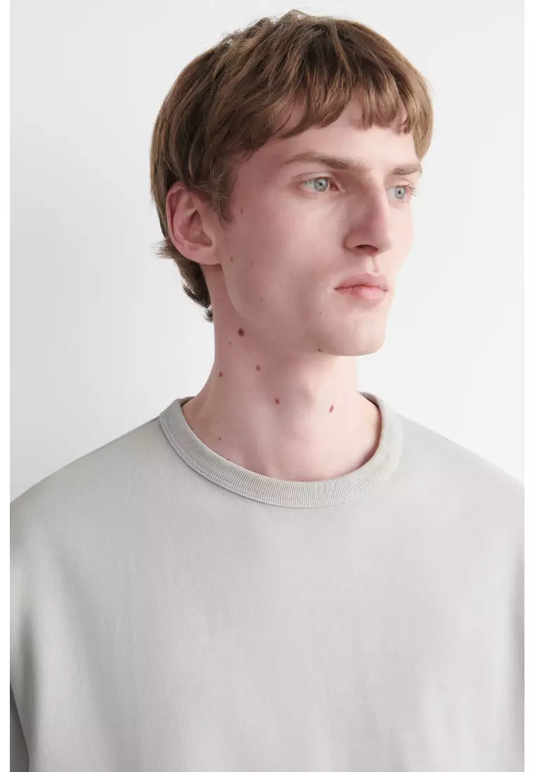 RELAXED HEAVYWEIGHT WASHED-COTTON T-SHIRT