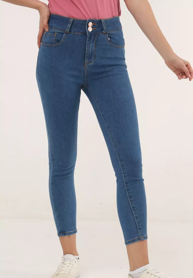 Denim High Waist Ladies Jeans