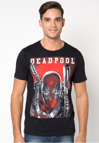 Marvel Extrime Deadpool Print T-Shirt