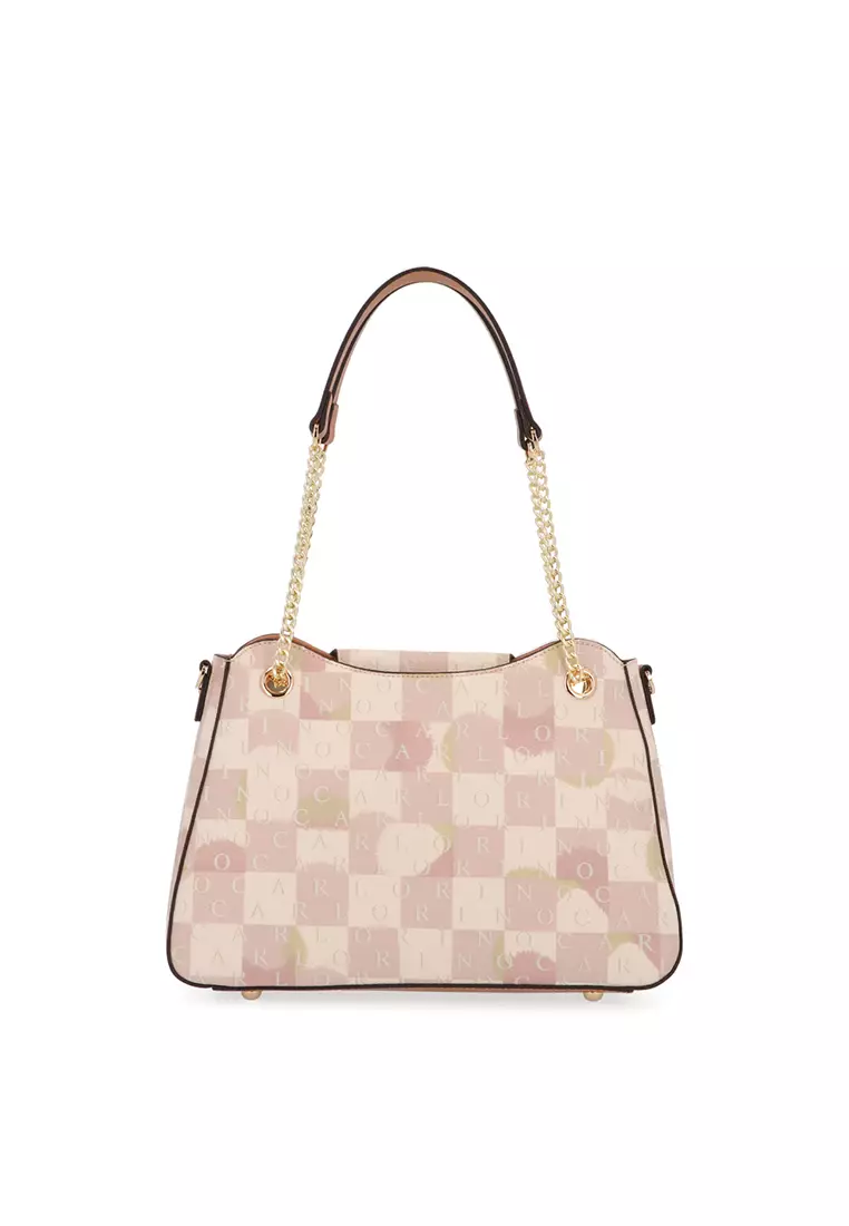 Chain link clearance shoulder bag